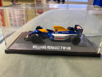 1/43 Kyosho Williams Renault, FW 14 B. Nigel Mansell driver.