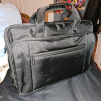 Black Laptop & Carry Bag