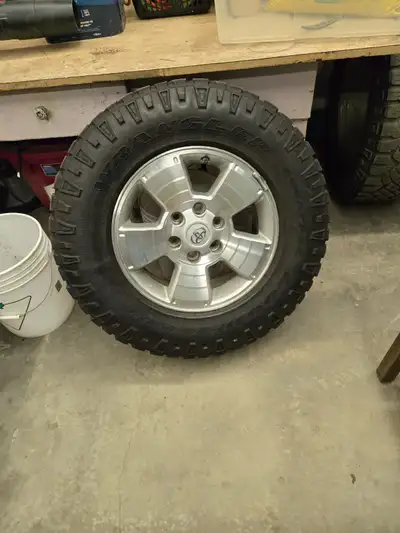 Good condition and lots of tread. Off a third generation Tacoma. Price is firm.