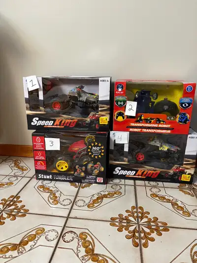 BRAND NEW: REMOTE CONTROL CAR…$35.00 PLEASE CALL 807-577-4596.