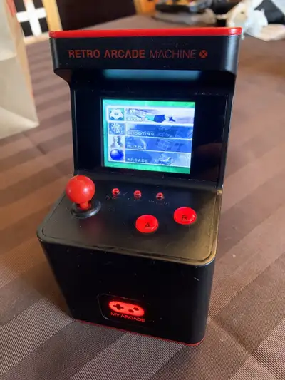 DreamGEAR My Arcade Retro Machine X 300 Games Handheld Portable Mini Gaming Portable gaming device w...