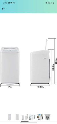 Portable washer and dryer 