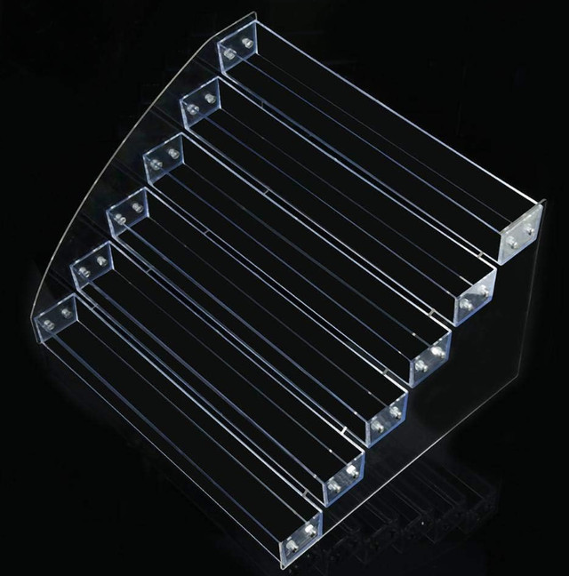 Brand new and unused 6 tier acrylic display rack in Other in Calgary - Image 2