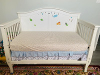 Child Craft Camden 4-in-1 Convertible Crib + Mattress