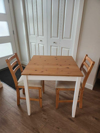 Table and 2 Chairs 