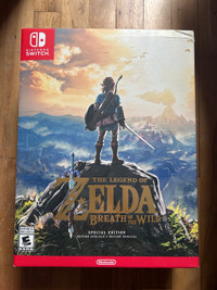 Zelda breath of the wild collector's edition box set