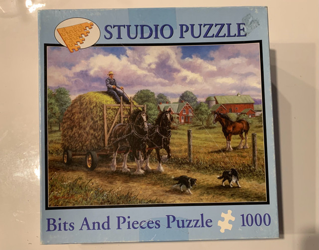 1000 pc Puzzle - Bits & Pieces: Heading for the Loft in Hobbies & Crafts in Oshawa / Durham Region