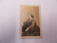 CDV'S 19TH CENTURY THEATRE ACTRESSES HORNE, ADRIANA, HUGHES