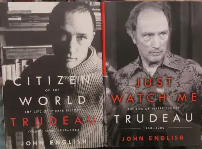 THE LIFE OF PIERRE ELLIOTT TRUDEAU, NEW, 2 BOOKS, View more