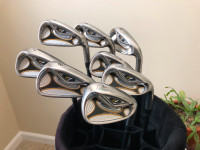 REDUCED  25%!   TaylorMade R7 irons, graphite shafts