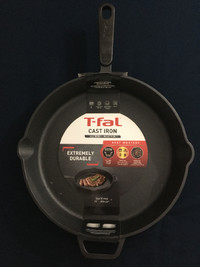 ****BRAND NEW T-Fal 12" Cast Iron Pan****