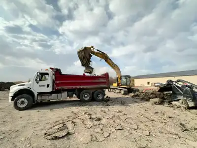 skid-steers, tandems and excavators available for hire and subcontracting . - Demolition, grading, e...