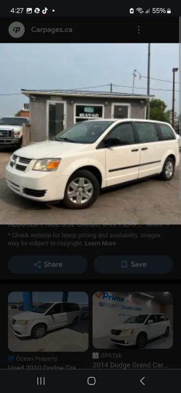 Dodge caravan for sale