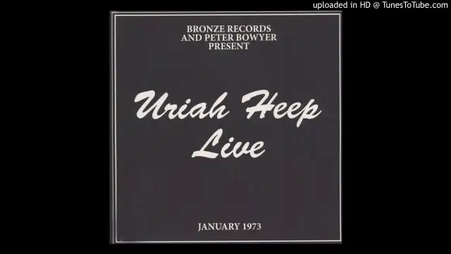 Two Uriah Heep Vinyl Records