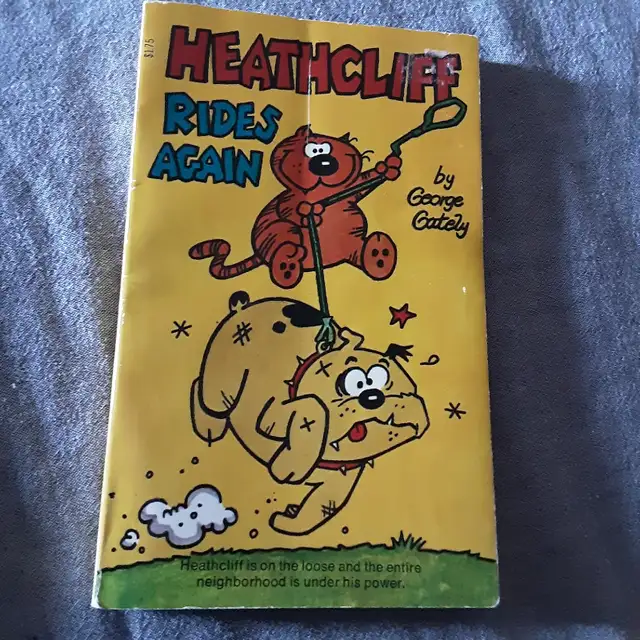 1977 Heathcliff Rides Again by George Gately, the 2nd book in Comics & Graphic Novels in Calgary - Image 2