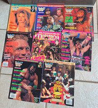 WWF MAGAZINES ( 8 ) Sold as a lot # 14
