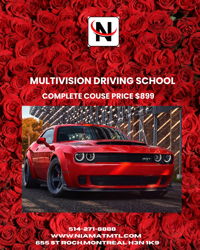 SAAQ  CLASS-5, FULL COURSE FROM DRIVING SCHOOL64840306583171122