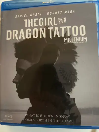 The girl with The dragon tatoo Blu-ray 5$, View more