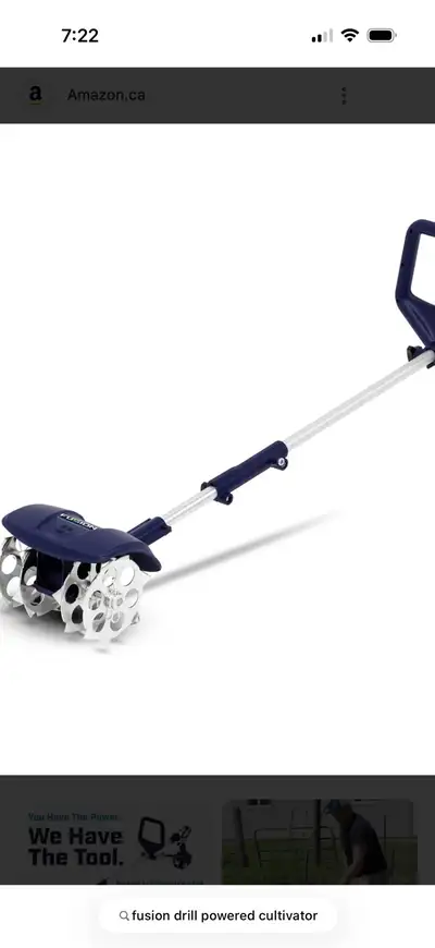 Fusion Drill Powered Mini Cultivator , View more