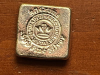 Monarch 50 gram Button .999 Fine Silver