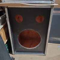Speaker Cabinets for 15" Drivers Pair
