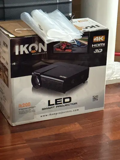 IKON LED SMART PROJECTOR BRAND NEW, View more