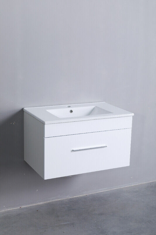 MDF Wall Mount Vanity With Top Mount Sink On Sale!! in Cabinets & Countertops in City of Toronto - Image 3