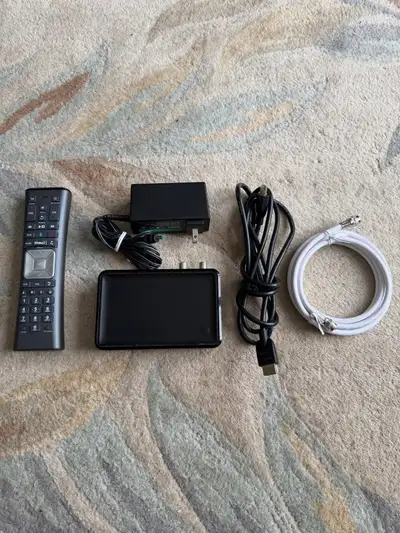 Shaw Cable TV Box CXD01ANI – Full Set (Remote XR11, HDMI, Coax Cable) Description: Shaw CXD01ANI cab...