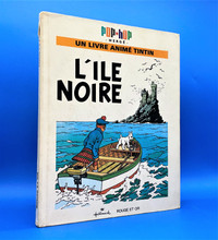 Tintin - L'île noire - Pop Hop - 1970 - Hergé