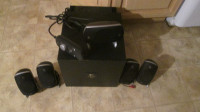 Logitech Z-5300 THX 5.1 Gaming Computer Speakers Subwoofer Sound