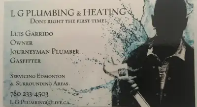 PLUMBING & HEATING SERVICES 780 233 4503, View more