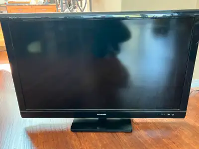 Older model LED Sharp Aquos tv not a smart tv with remote. Works just fine. Pickup only.