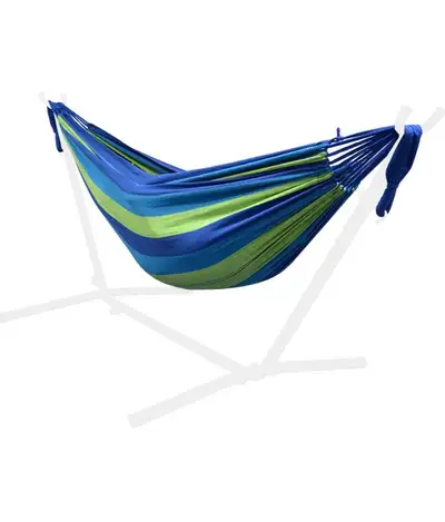 Colourful fabric hammock, View more