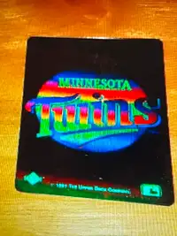 1991 Upper Deck Minnesota Twins Hologram card NM -MT.