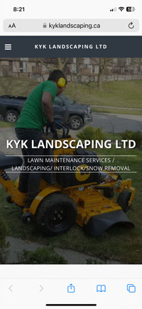 Lawn maintenance services and more 