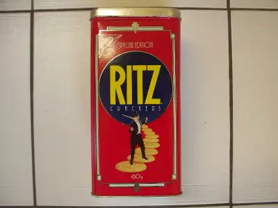 Collectible ChristieRitzCracker Anniversary Tin Circa 1935-1990, View more