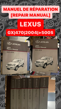 Manuel de réparation Lexus