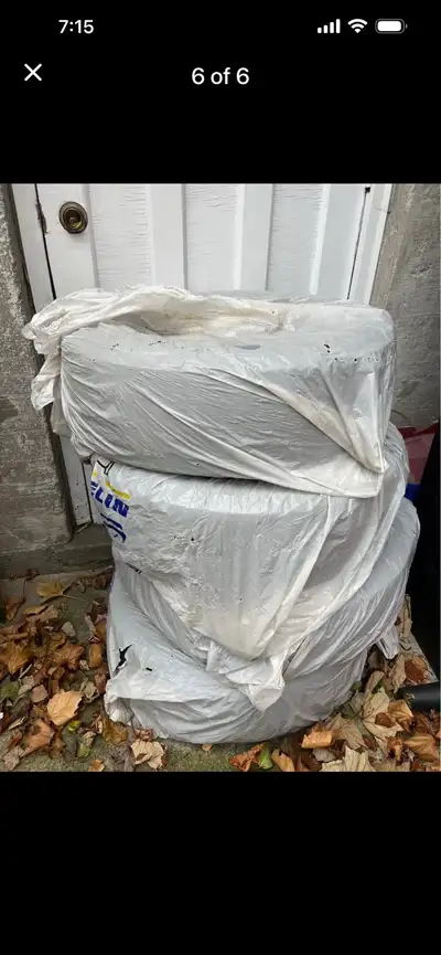 Rims and tires 4 set of winters goodyear tires and rim.