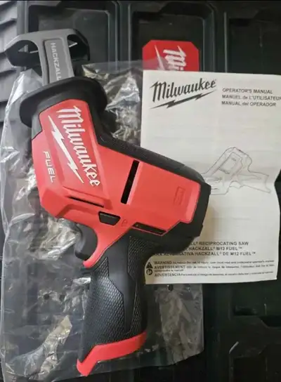 Brand new Milwaukee M12 Fuel Hackzall recip saw, View more