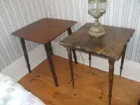 Antique SIDE TABLES -j