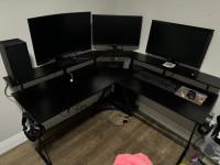 L Shaped Computer Gaming Desk