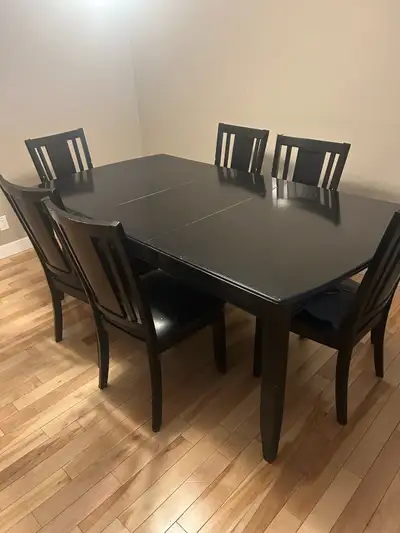 table set with chairs, View more