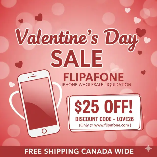 Phone CLEAROUT Valentine's Day iPhone Samsung in Cell Phones in Vancouver - Image 2