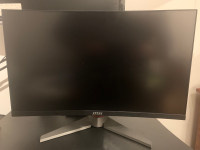 MSI mag24c 1080p 144hz 24inch curved VA monitor