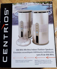 Centrios 900MHz Hybrid Wireless Outdoor and Indoor Speakers