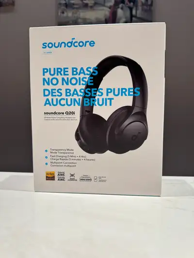 New Anker Soundcore Q20i Hybrid Active Noise Cancel. Headphones, View more