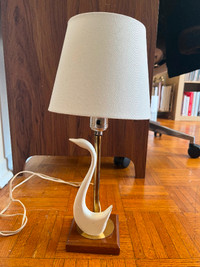 Vintage MCM-style lamp