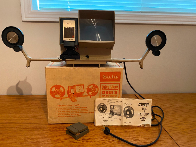 VINTAGE:  Film Editor - Viewer, used for sale  