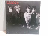 The Diodes Released Vinyl Record Music Album 