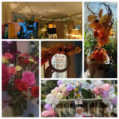 Senior lady is available to tidy or help decorate yard....also inside your home. ☆Am very creative a...